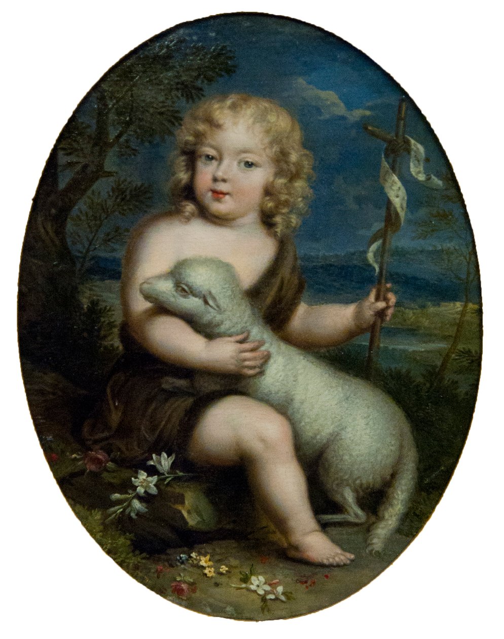 ルイ・アレクサンドル・ド・ブルボン、トゥールーズ伯爵 1678-1737 年、洗礼者ヨハネ、c. 1680年。 作： 不明
