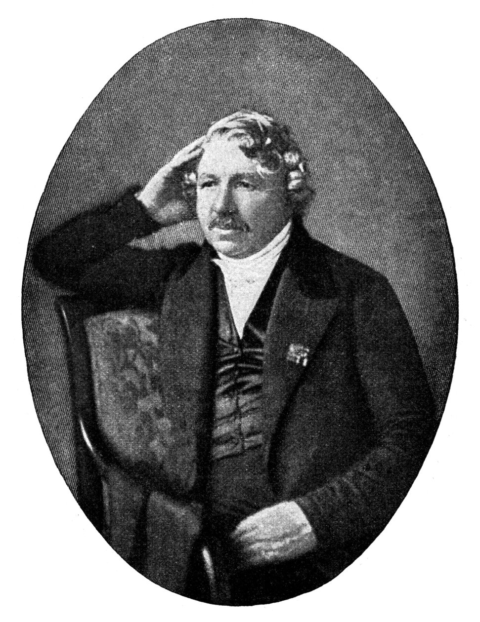 Louis Daguerre 1787-1851、フランスの写真家、1900 作： 不明