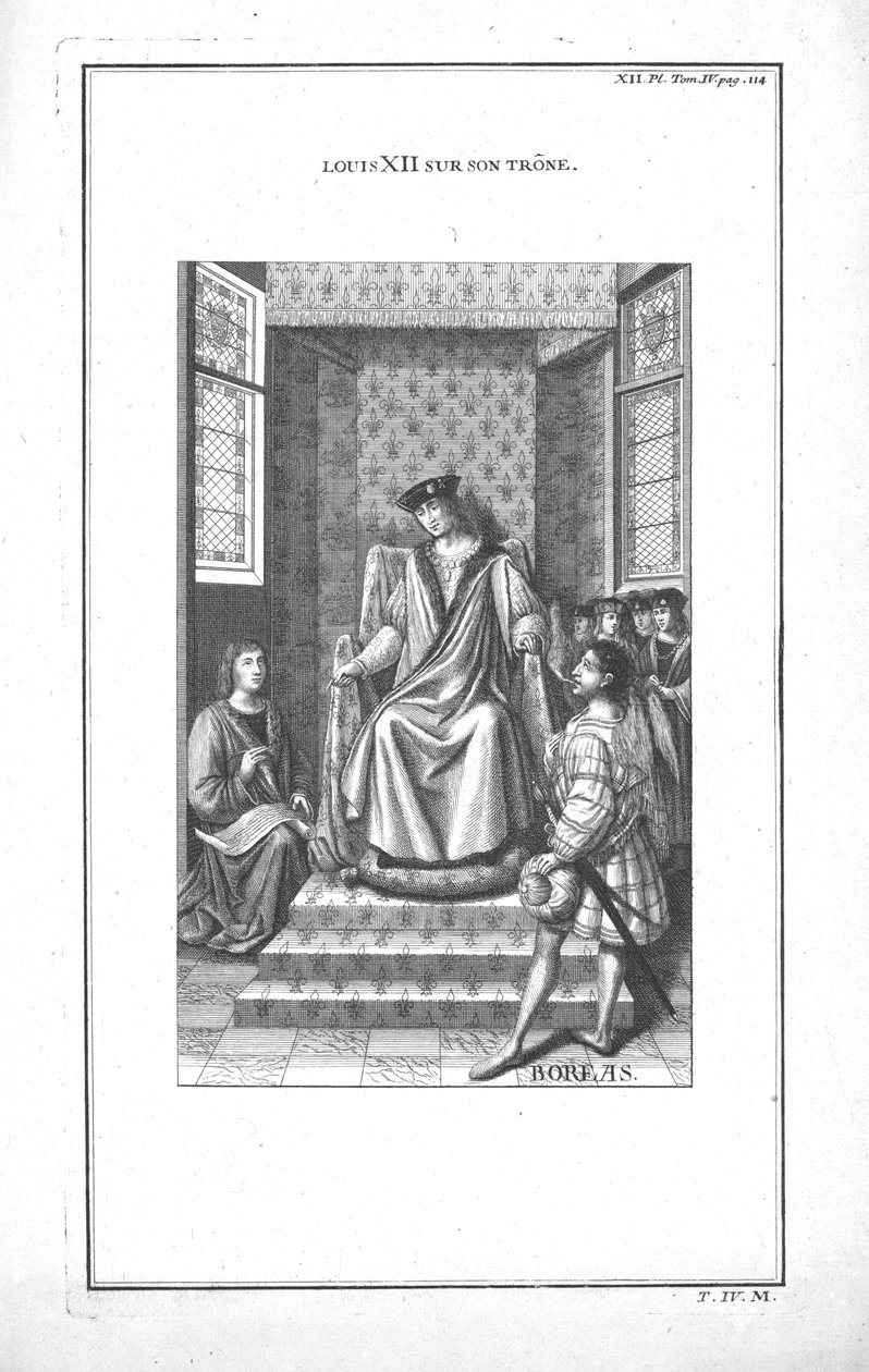 彼の王位、ルイ12世、c1760。 作： 不明