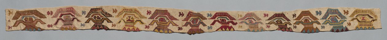 衣服の下縁、1000-1470 作： 不明
