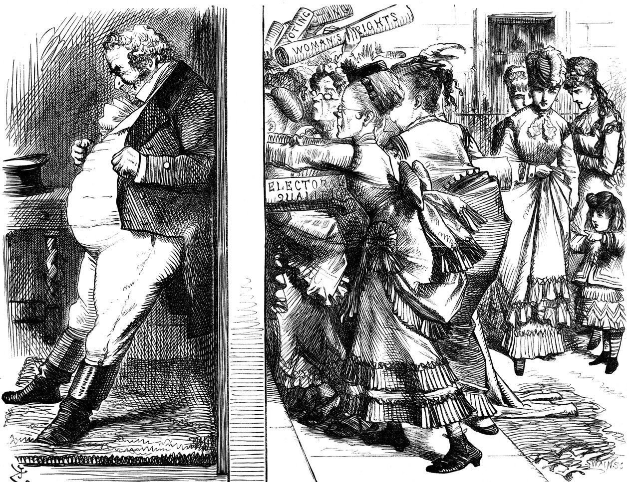 Lydia Ernestine Becker 1827-1890、イギリスの女性参政権支持者、1870年 作： 不明