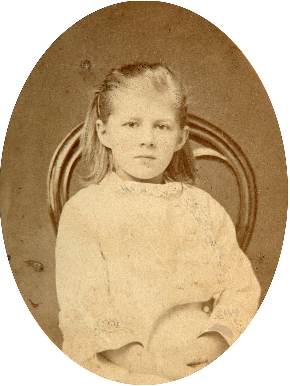 リュボフ・ドストエフスカヤ、作家フョードル・ドストエフスキーの娘、1870年代 作： 不明