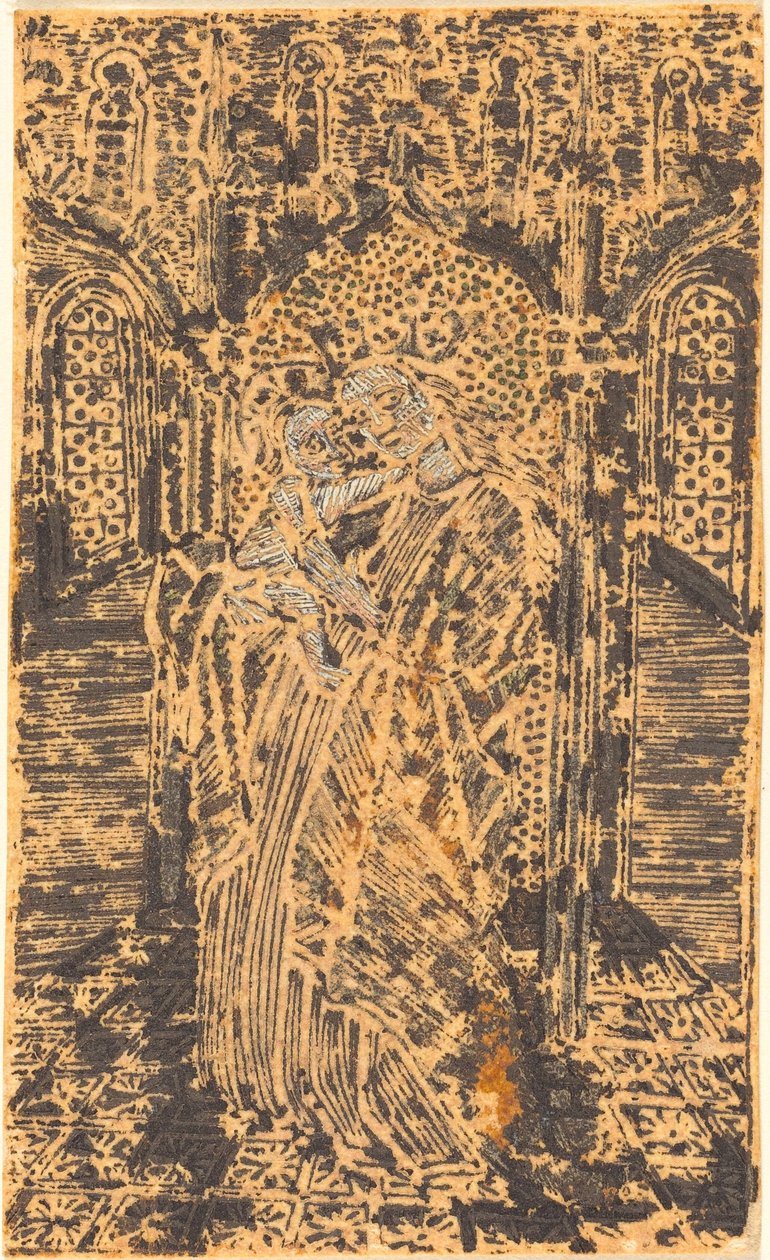 マドンナと子供、c。 1480年。 作： 不明