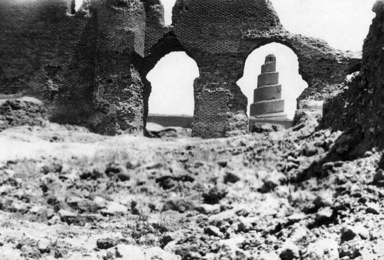 マルウィヤタワー、メソポタミア、1918年 作： 不明