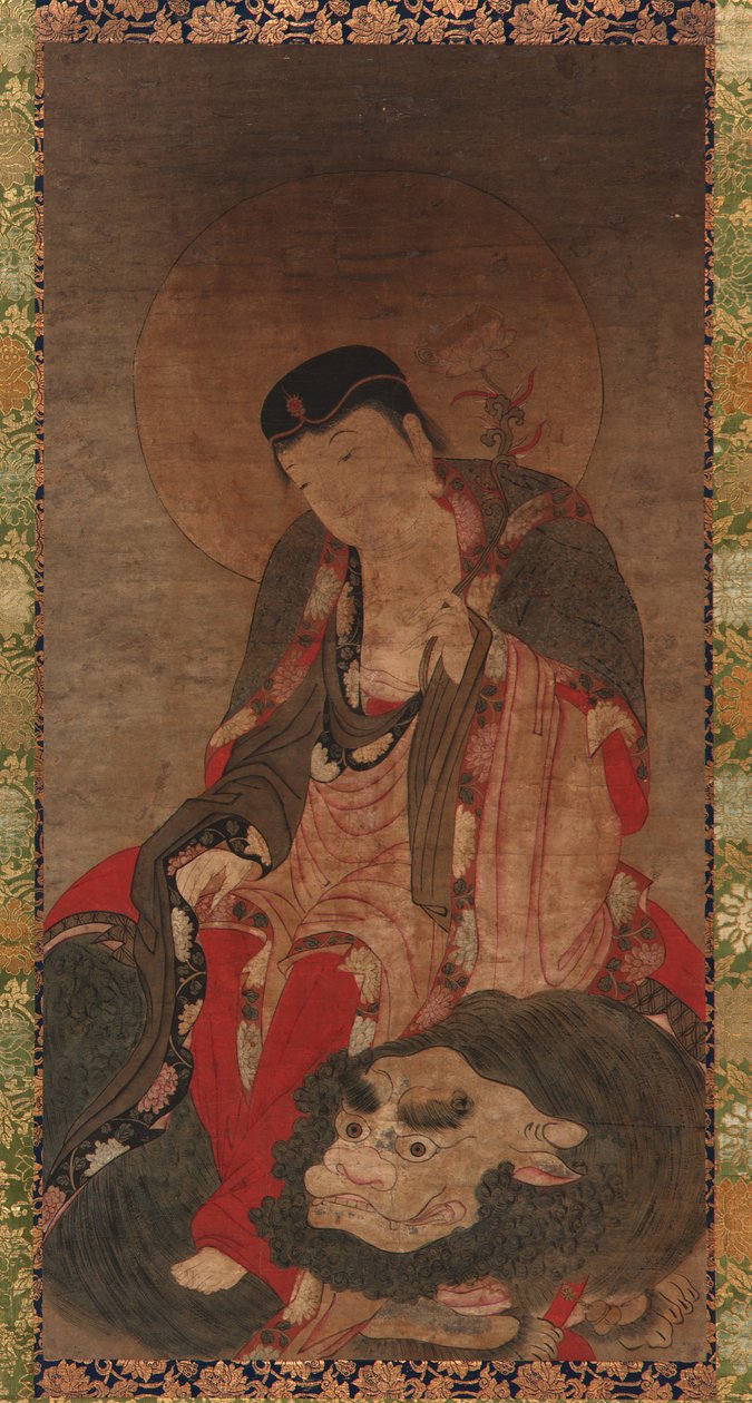 文殊里、元または明王朝、1279-1644。 作： 不明