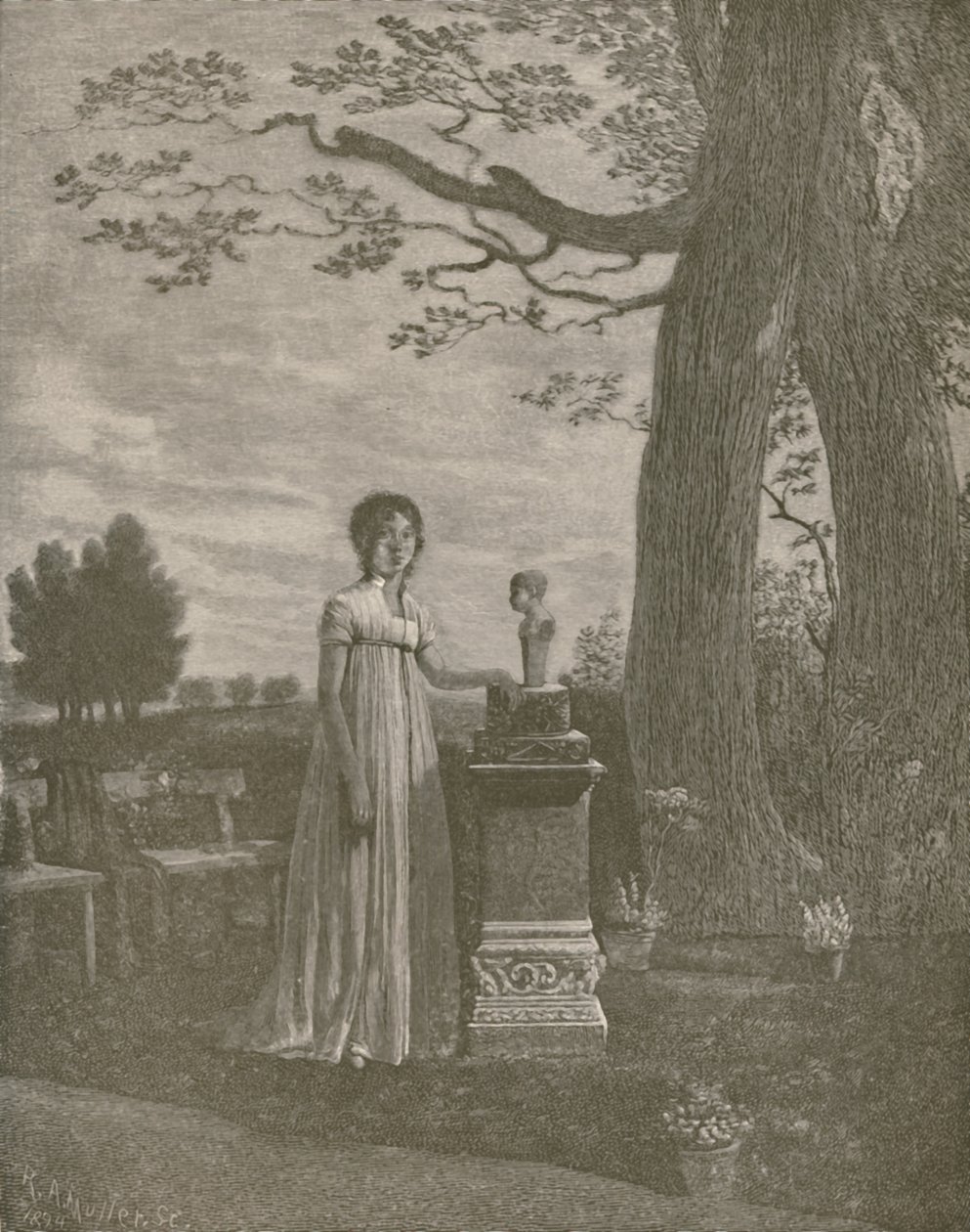マリージュリークラリー、ジョセフボナパルトの妻、スペインの女王、c1806-1808、1896 作： 不明