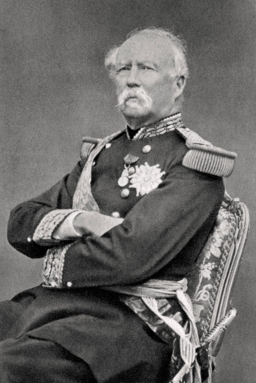 マクマホン元帥、フランスの兵士および政治家、1873年 作： 不明