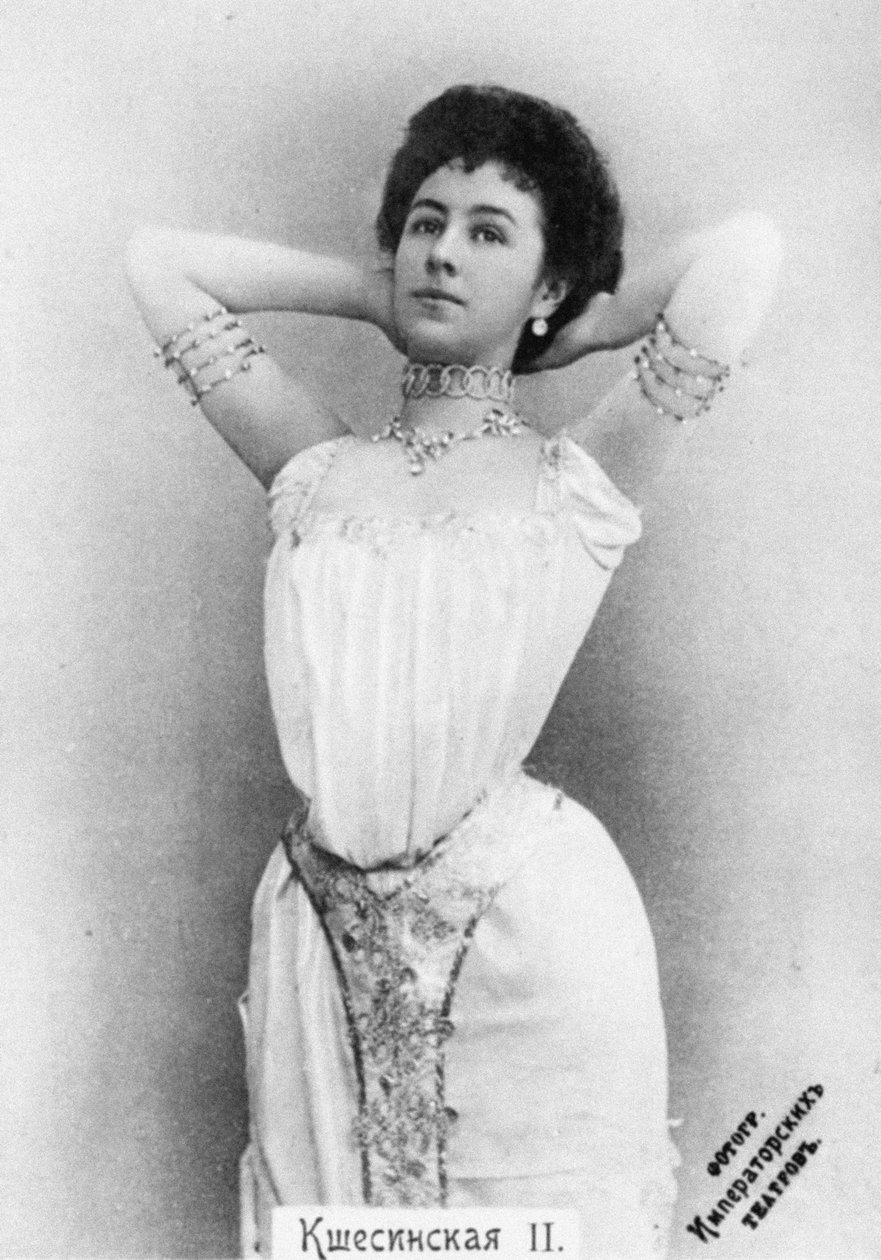 バレエのアスピシア王女としてのマチルダ・クシェシンスカファラオの娘 作： 不明