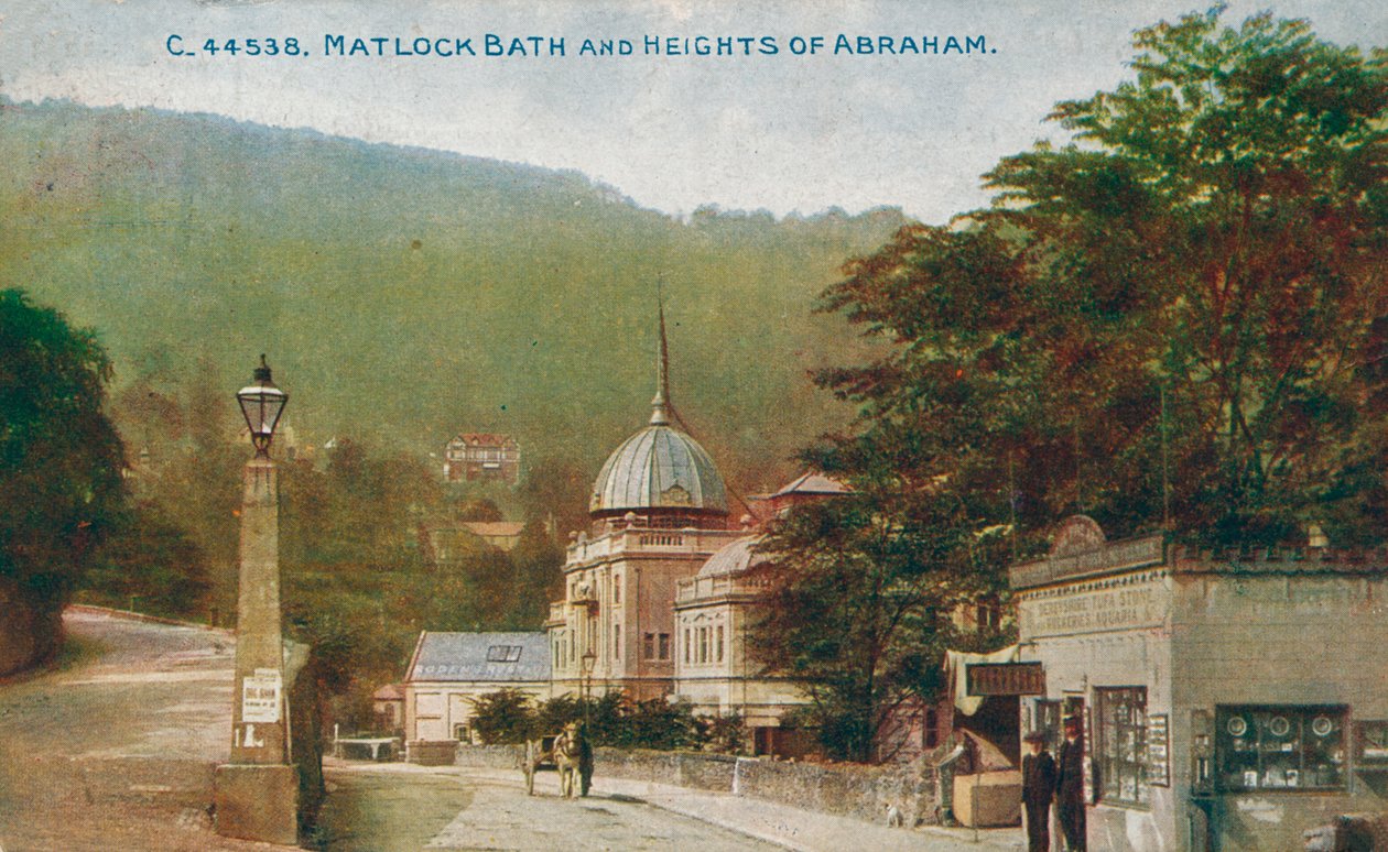 マトロックバスとアブラハムの高さ、ダービーシャー、c1905。 作： 不明