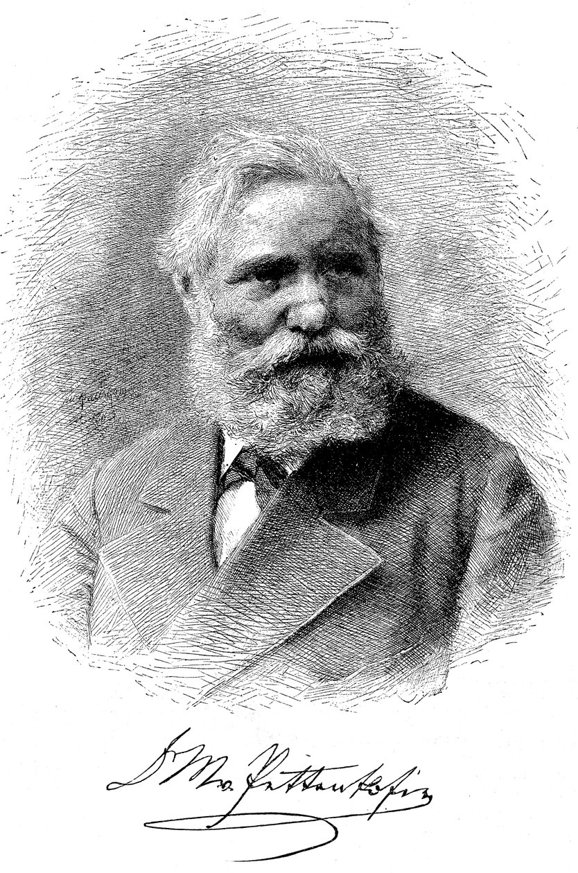 マックス・フォン・ペッテンコファー1818-1901、ドイツの化学者および医師 作： 不明