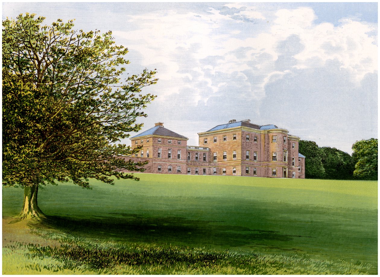 Mersham-le-Hatch、ケント、Baronet Knatchbullの家、c1880 作： 不明