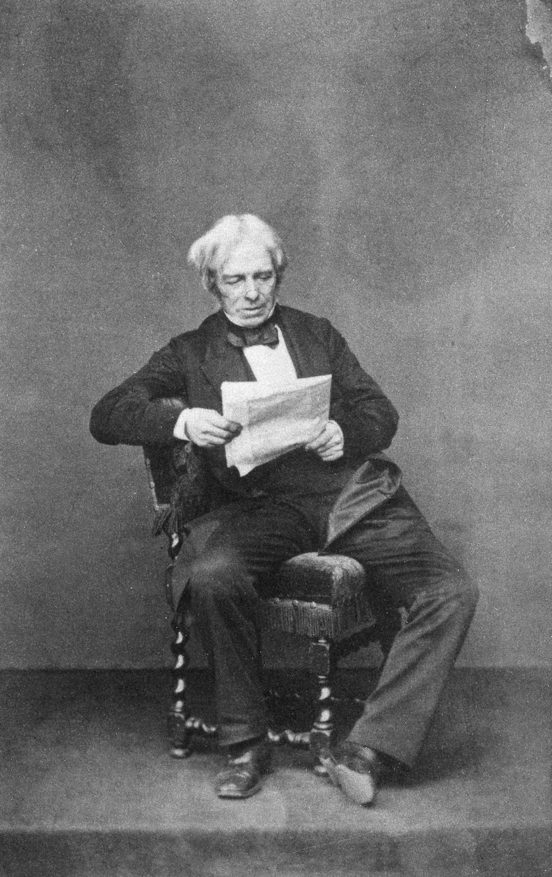 マイケルファラデー、イギリスの物理学者および化学者、c1850-1867 作： 不明