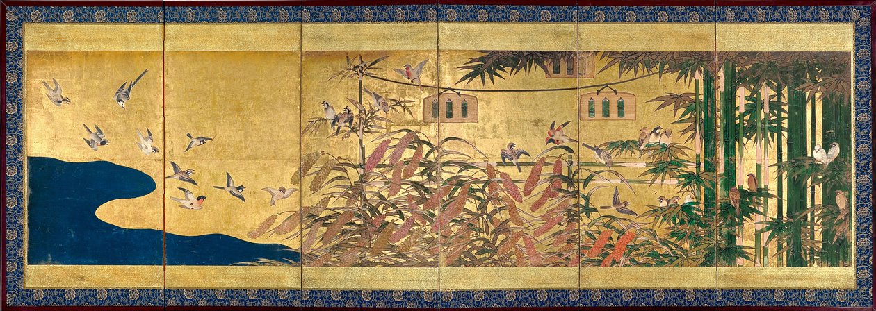 ミレーと鳥、1625年頃 作： 不明