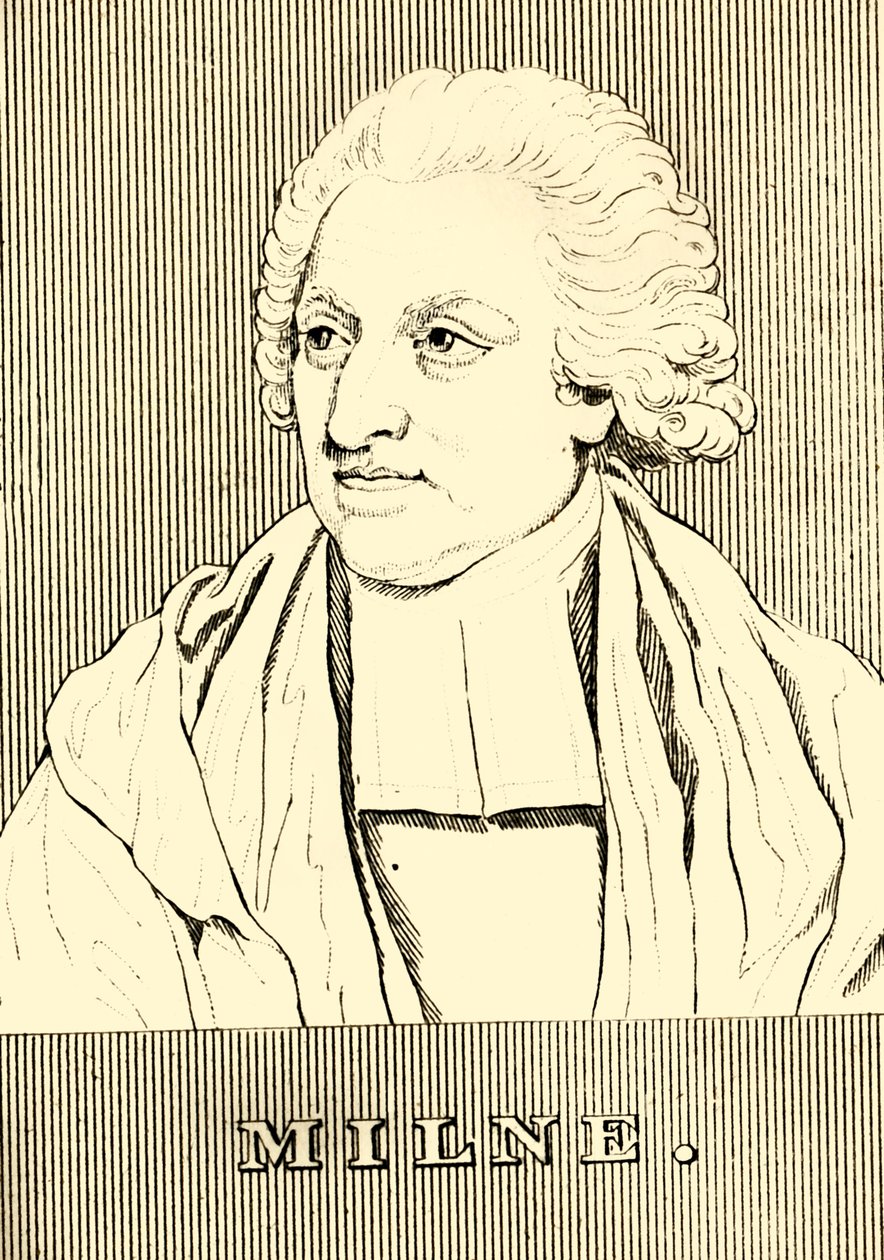 ミルン、c1743-1815、1830。 作： 不明