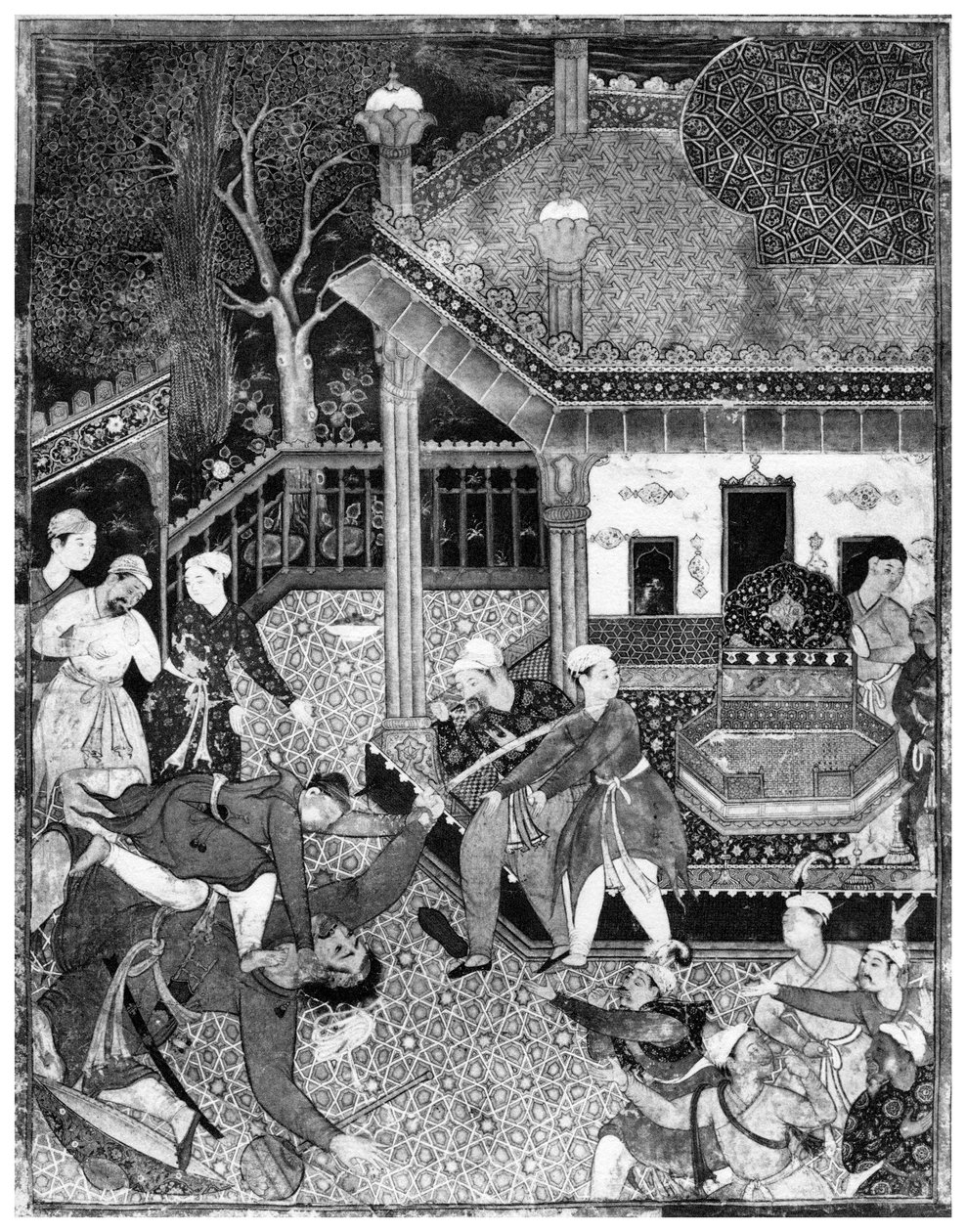 Dastan e-Amir Hamza、c1500 1958のミニチュア 作： 不明