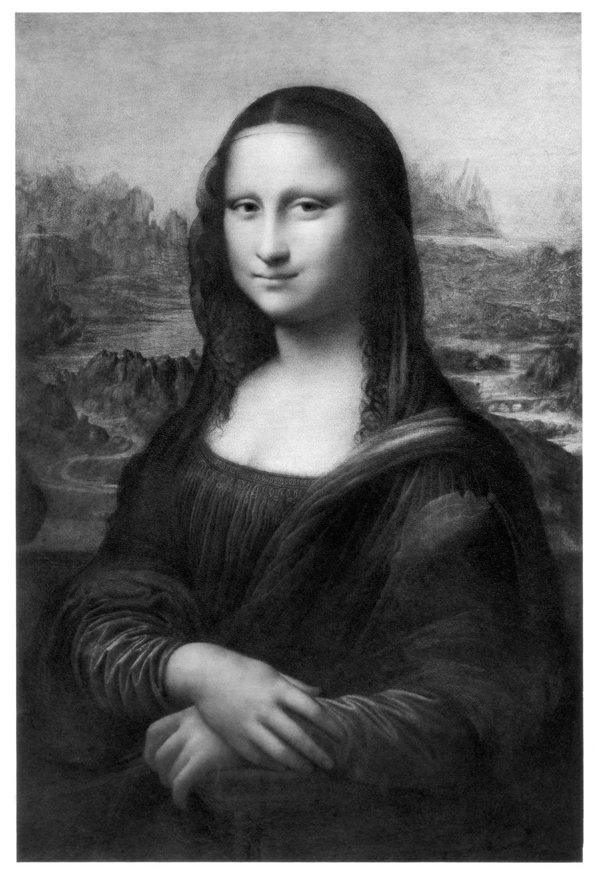 モナリザ、c1505、19世紀 | 不明