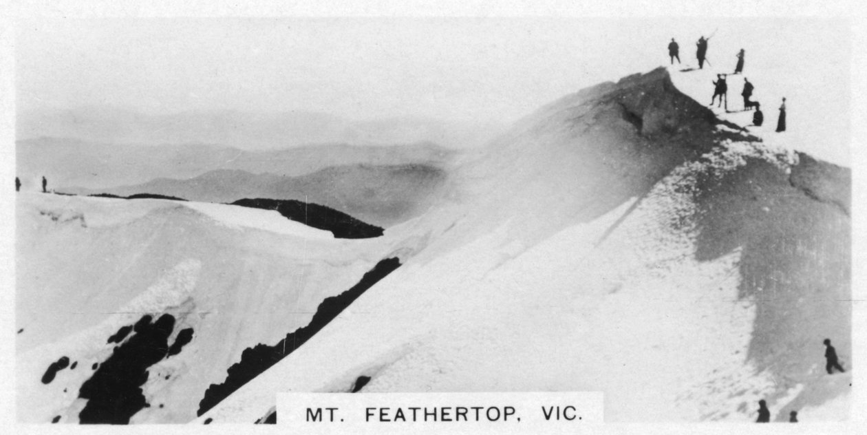 フェザートップ山、ビクトリア州、オーストラリア、1928 作： 不明