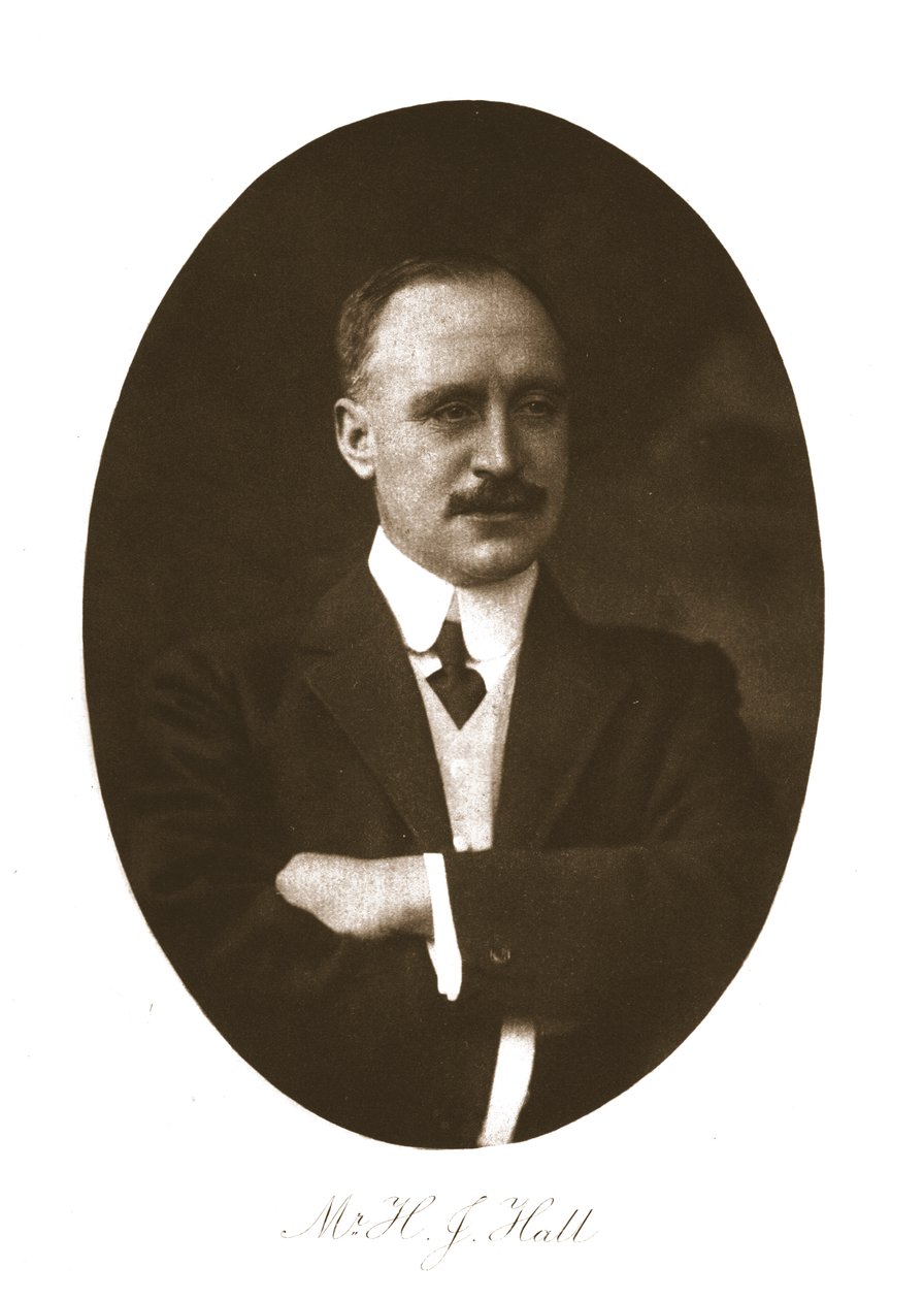 HJホール氏、1911年。 作： 不明