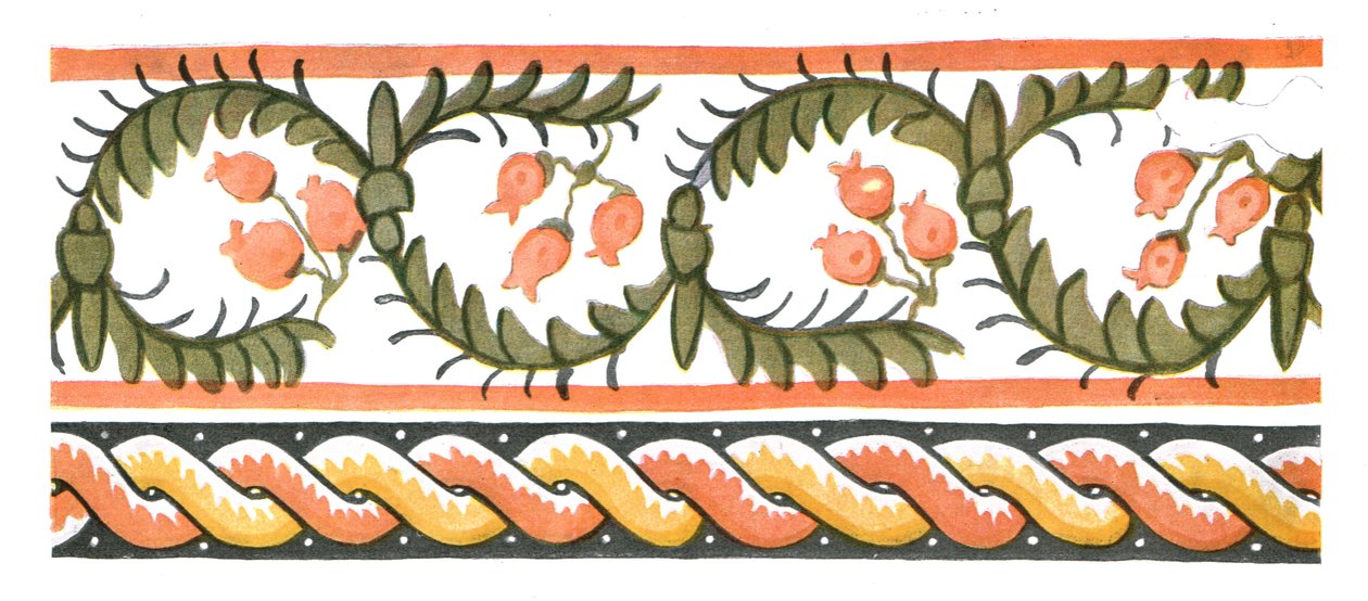 1928年、エジプトのバウィットにある聖アポロ修道院の遺跡の壁画。 作： 不明