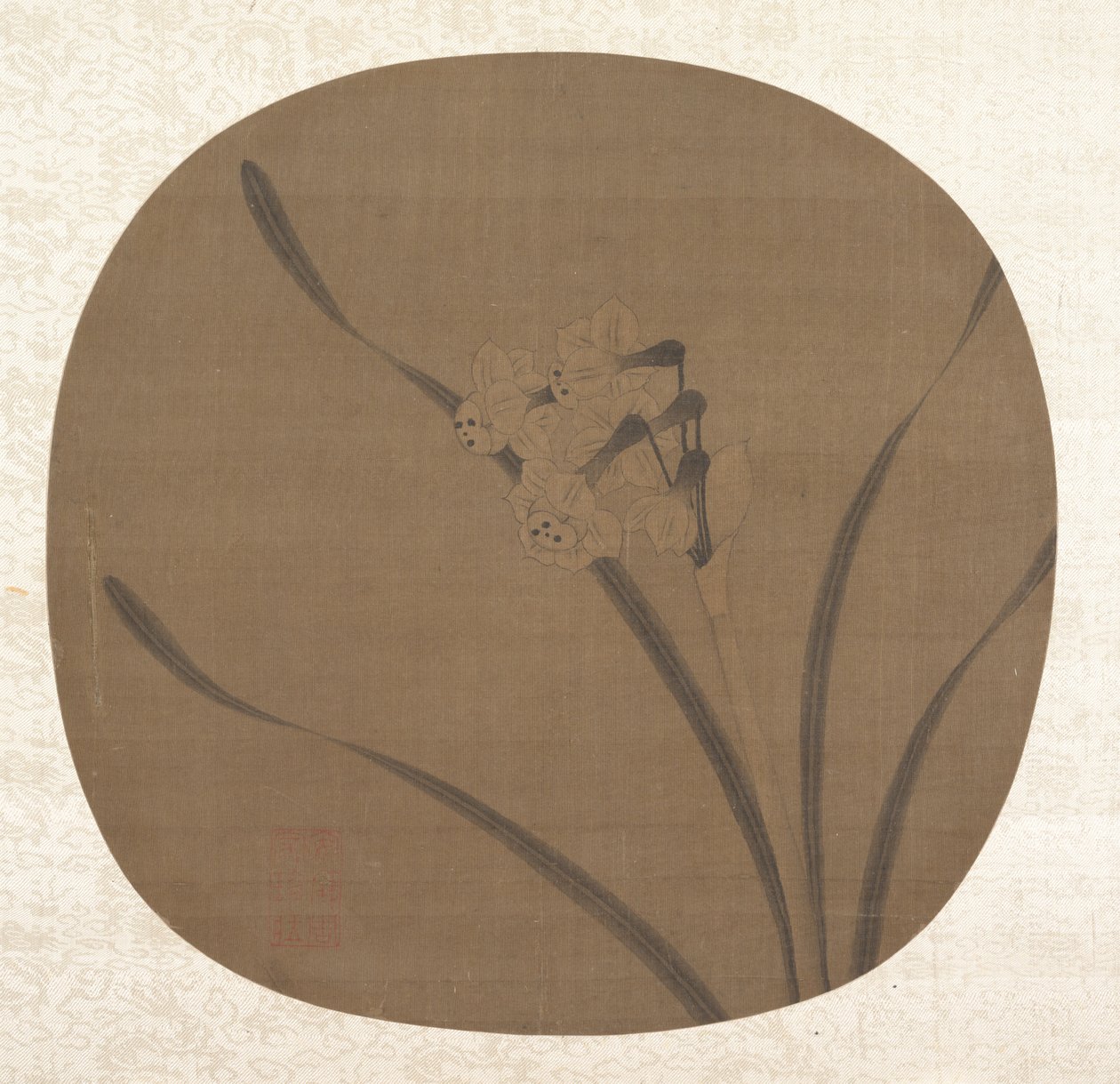 水仙、13世紀。 作： 不明