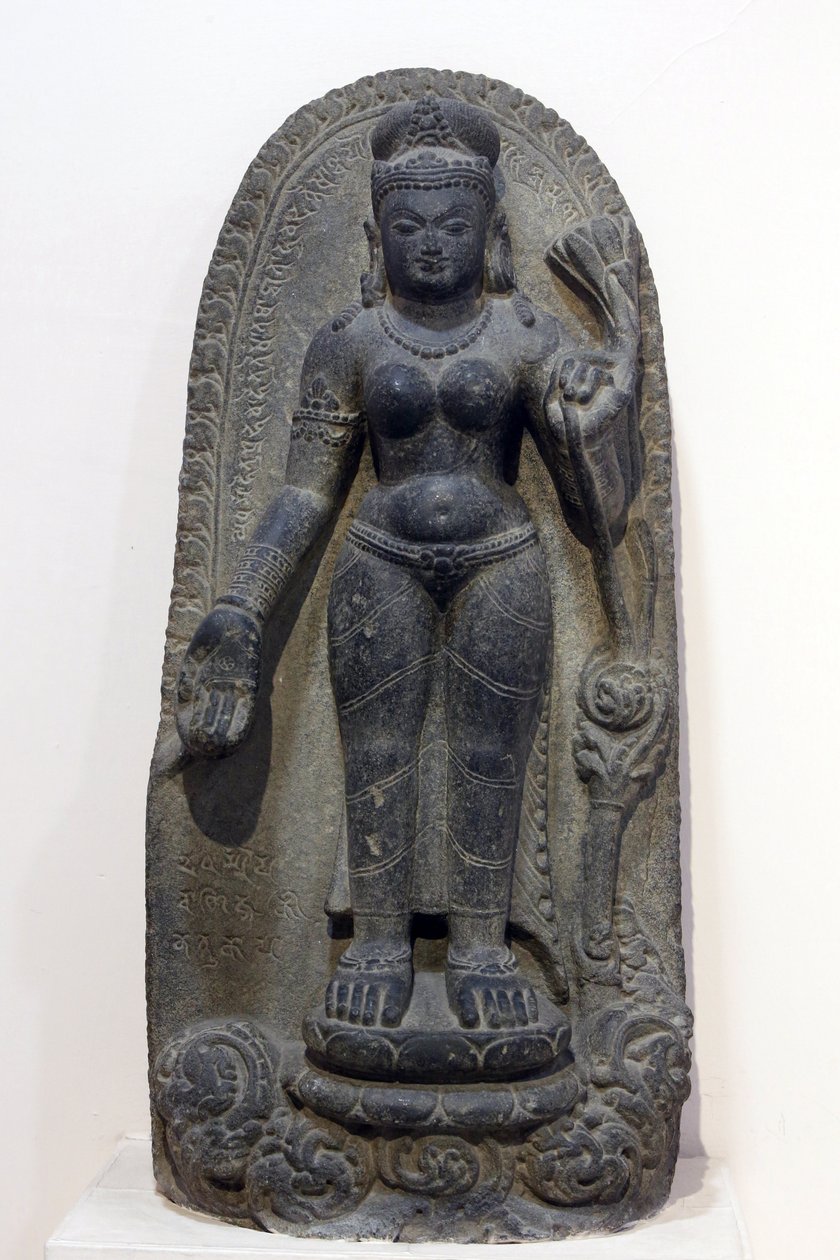 インド国立博物館（デリー）。タラパラ、紀元8世紀、ビハール州。石。インド。 作： 不明