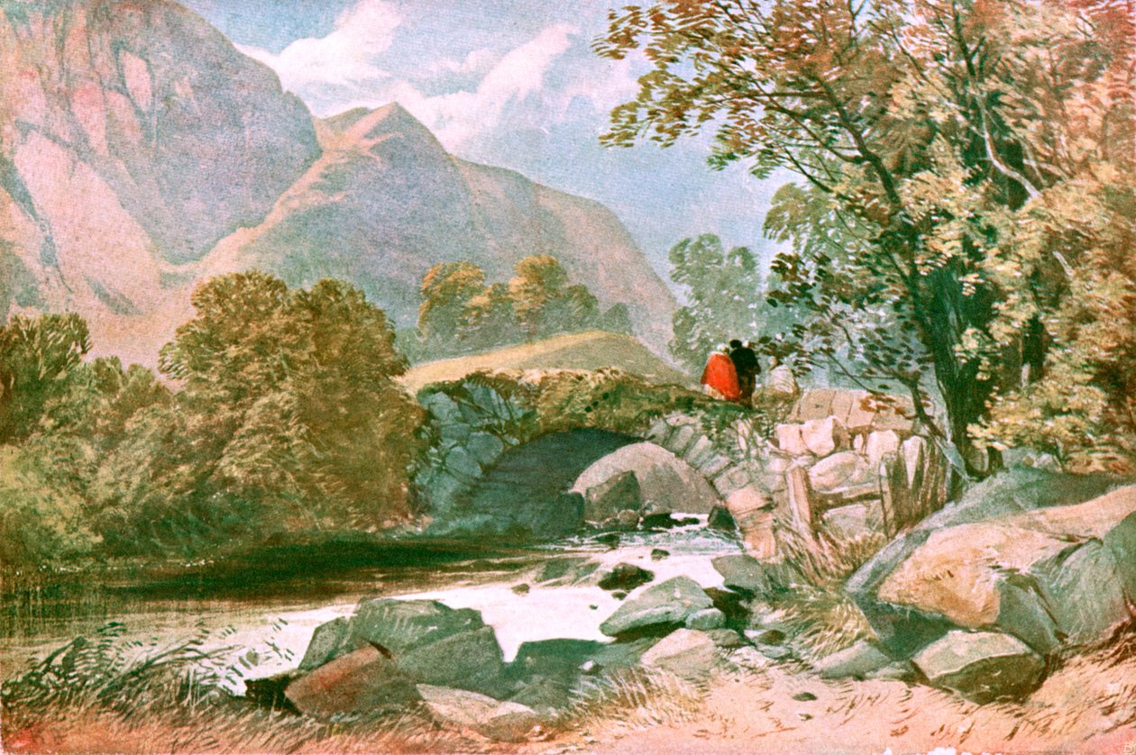Bettws-y-Coed、北ウェールズ、c1900の近く。 作： 不明