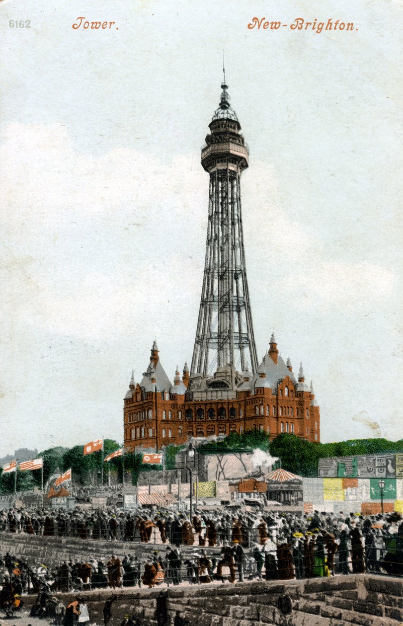 新しいブライトンタワー、ウォラシー、チェシャー、c1898-c1921 作： 不明