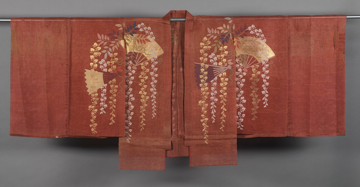Noh Costume Choken, 1800-1850.  作： 不明