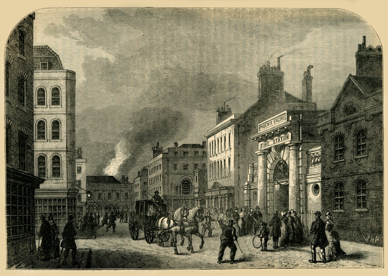 Old Cockspur Street、1881年。 作： 不明