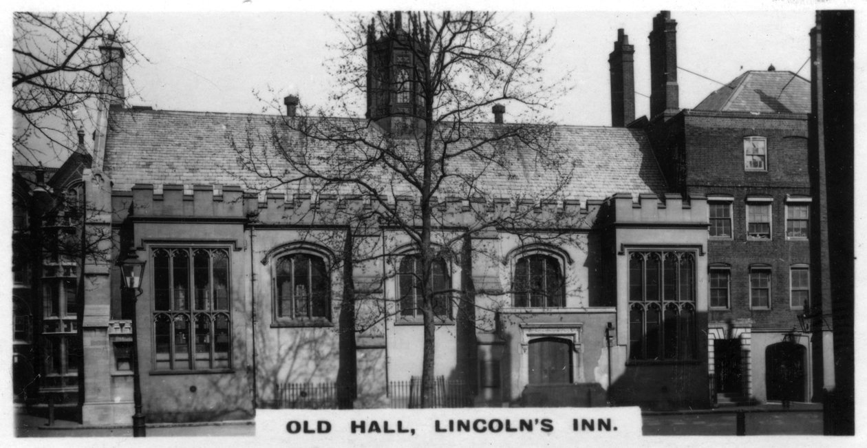 Old Hall、Lincolns Inn、ロンドン、c1920s 作： 不明