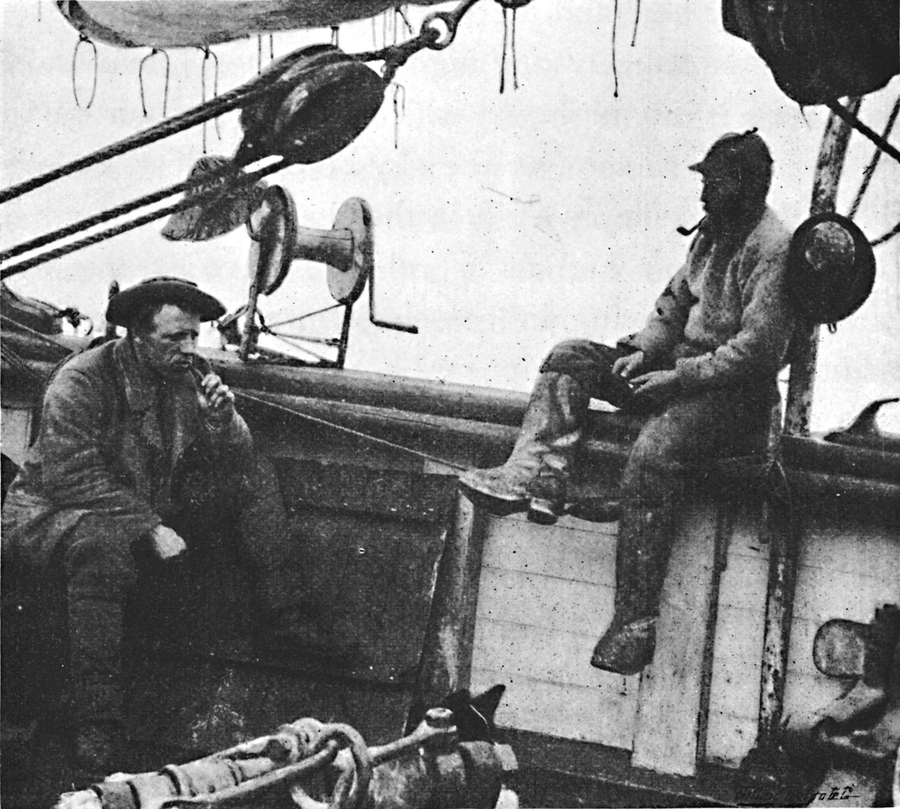 フラムのアフターデッキについて1894年10月、1894年1897年 作： 不明