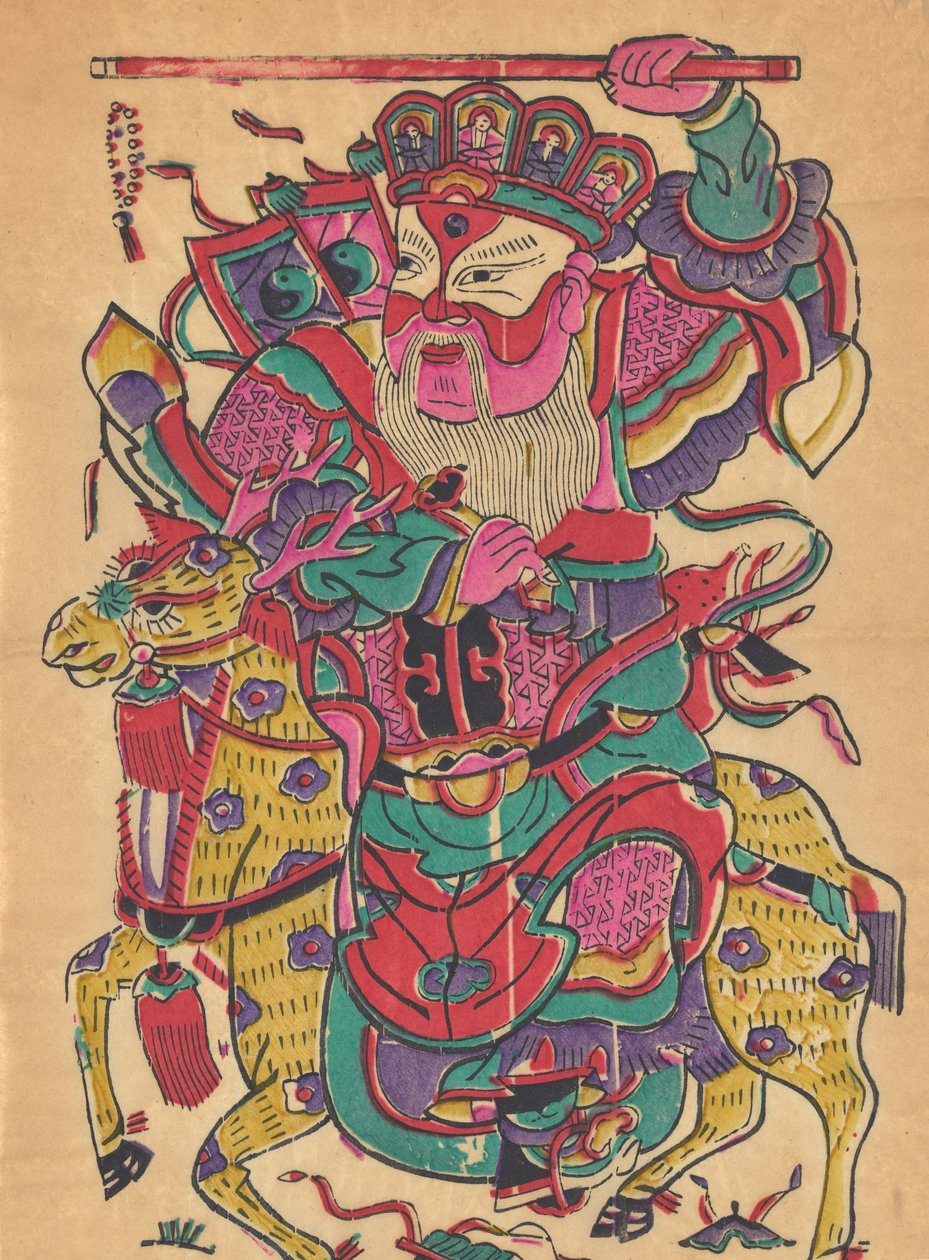 新年の絵・年賀状の絵など木版画135点 19～20世紀 作： 不明