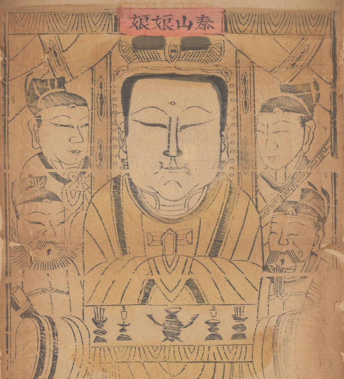 年賀絵を含む135点の木版画、19～20世紀。 作： 不明