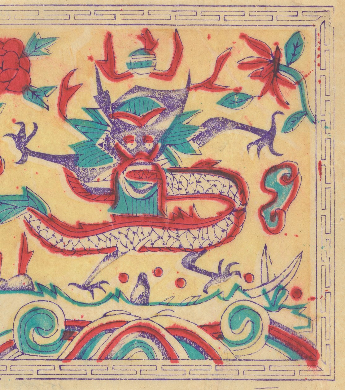 年賀絵を含む135点の木版画、19～20世紀。 作： 不明
