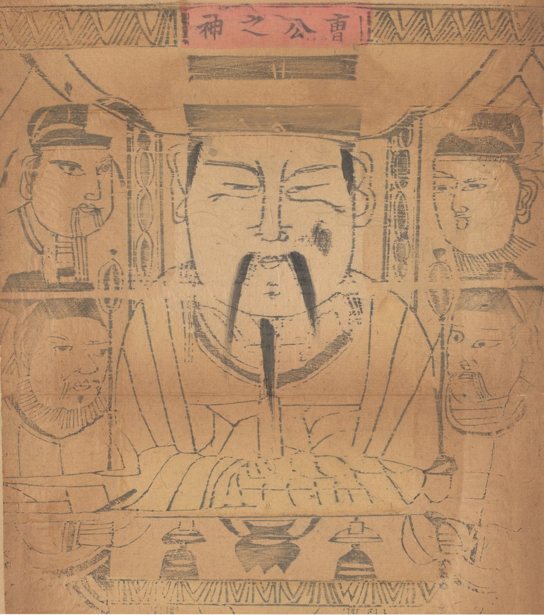 年賀絵を含む135点の木版画、19～20世紀。 作： 不明