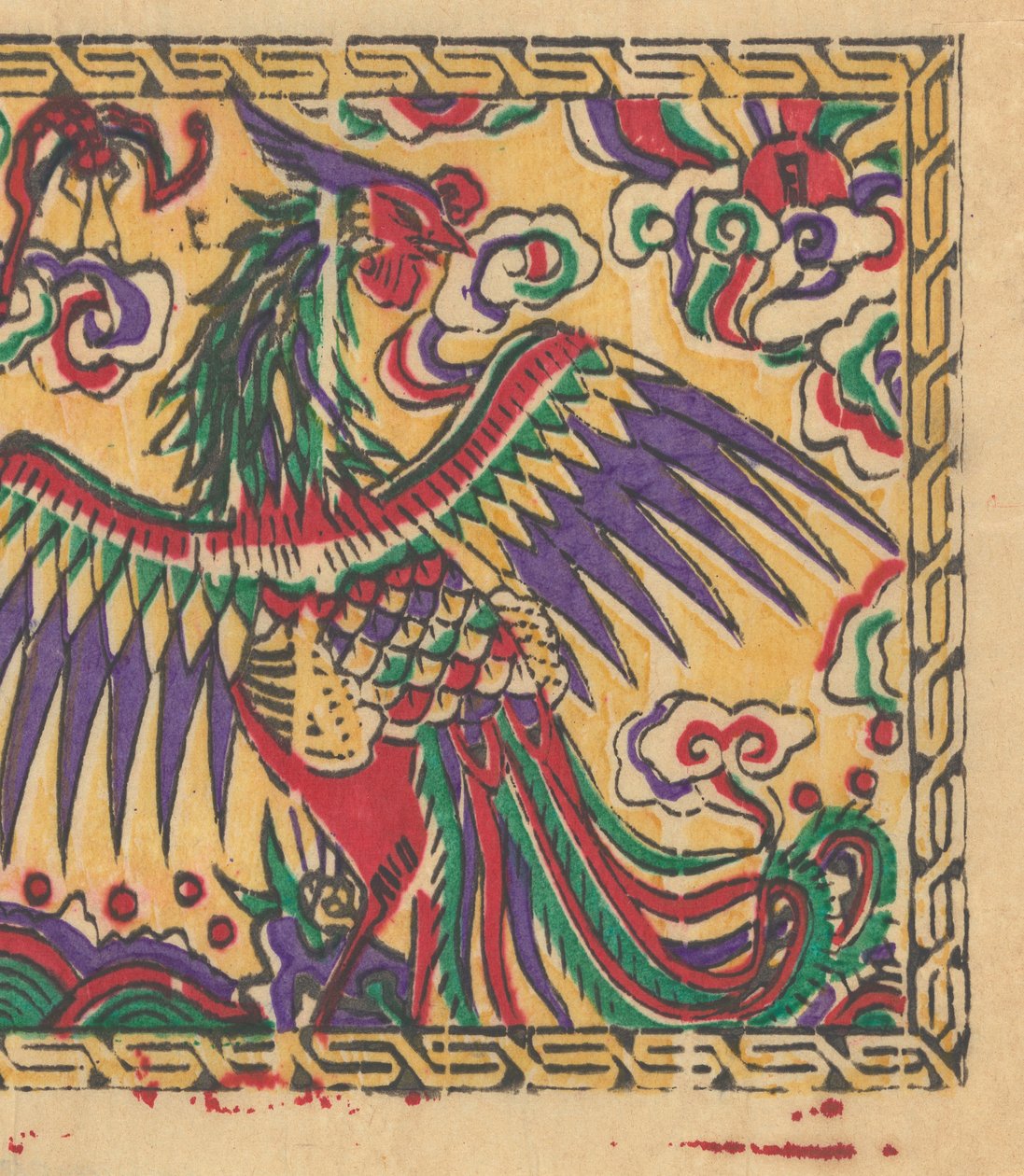 年賀絵を含む135点の木版画、19～20世紀。 作： 不明