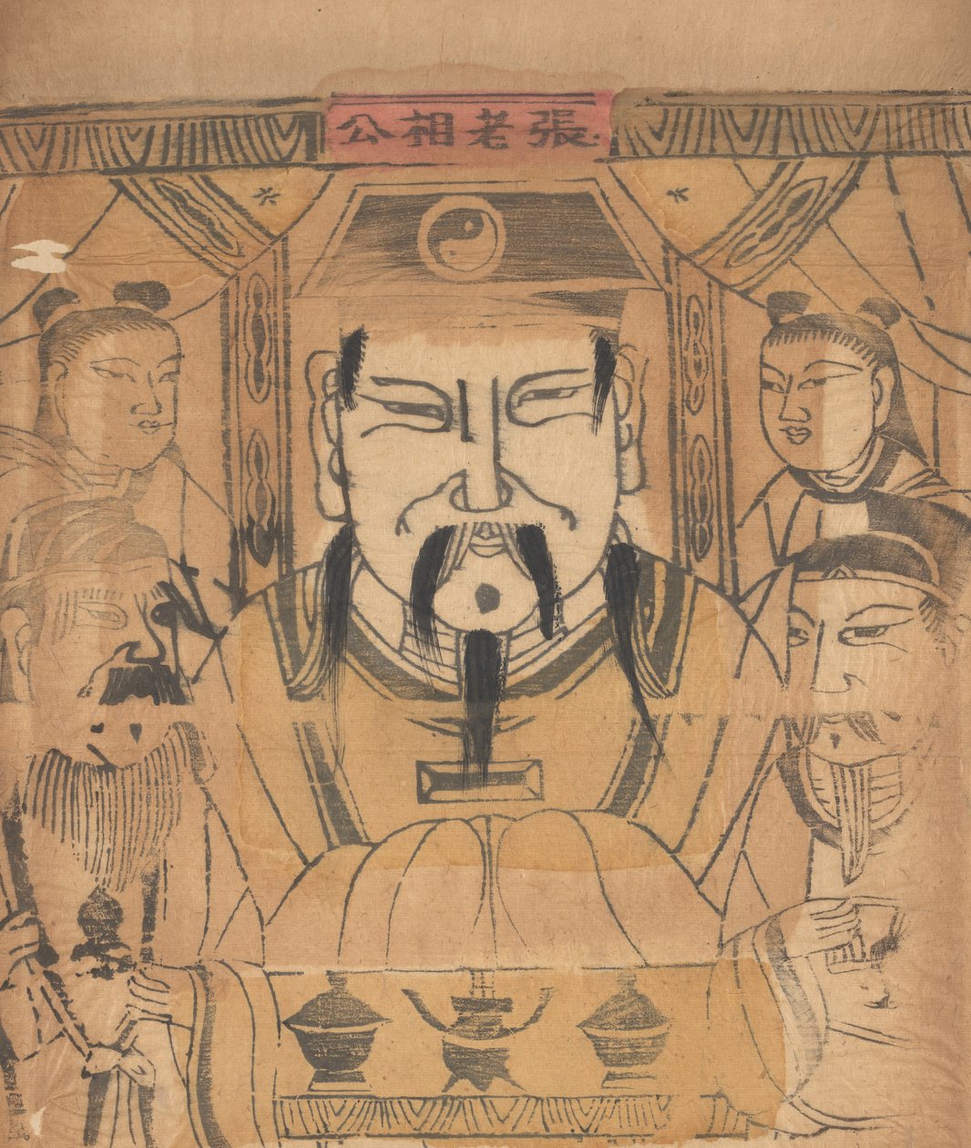 年賀絵を含む135点の木版画、19～20世紀。 作： 不明