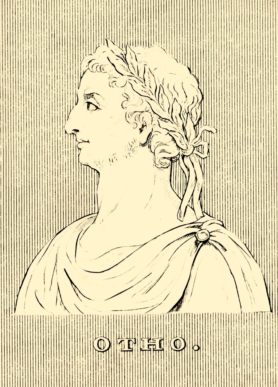 Otho、32–69AD、1830。 作： 不明
