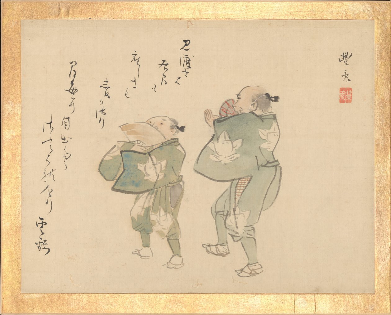 Sublime Talent Shinmyo gajo、ca.の絵画アルバム1815年。 作： 不明