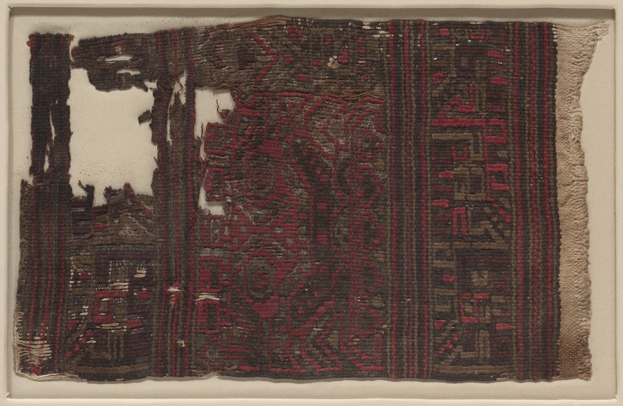 サッシの端から見たパネル、紀元前700年。 作： 不明
