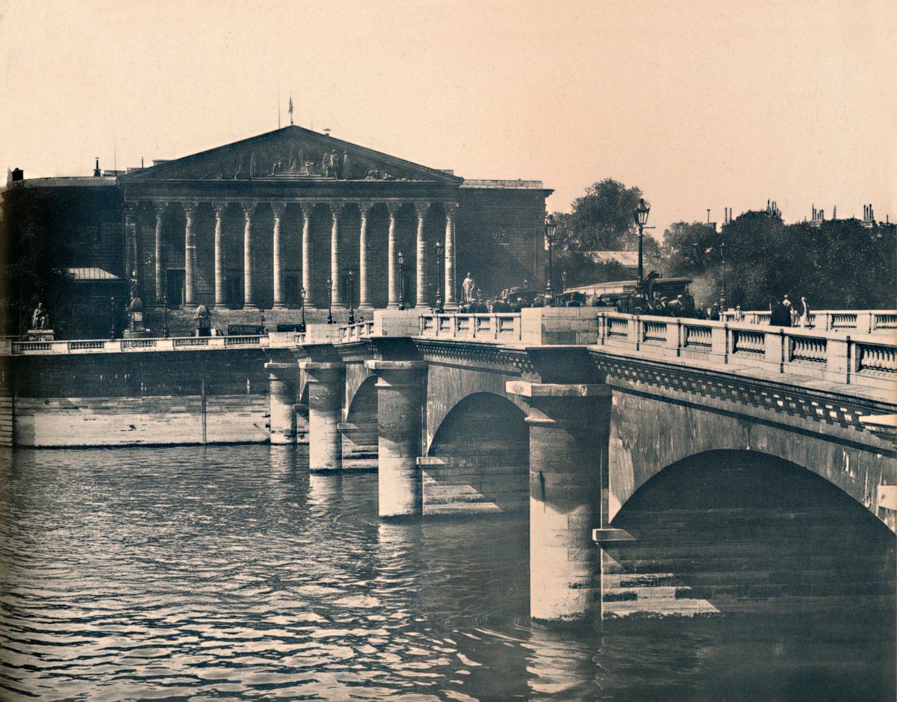 パリ。 -下院。 -LL、c1910。 作： 不明