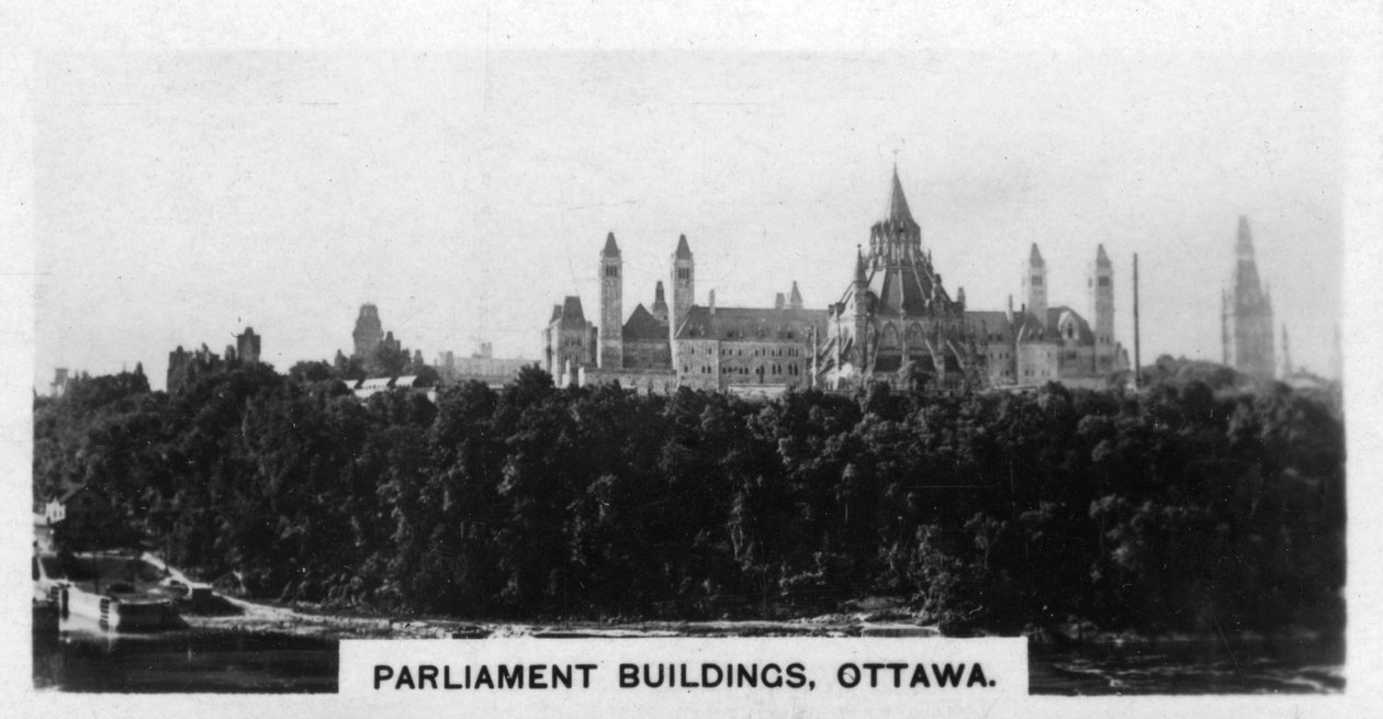国会議事堂、オタワ、カナダ、c1920s 作： 不明