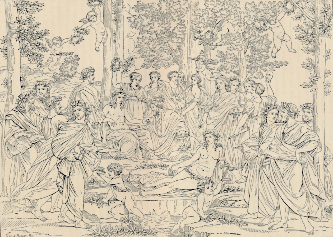 パルナッソス、1886 作： 不明