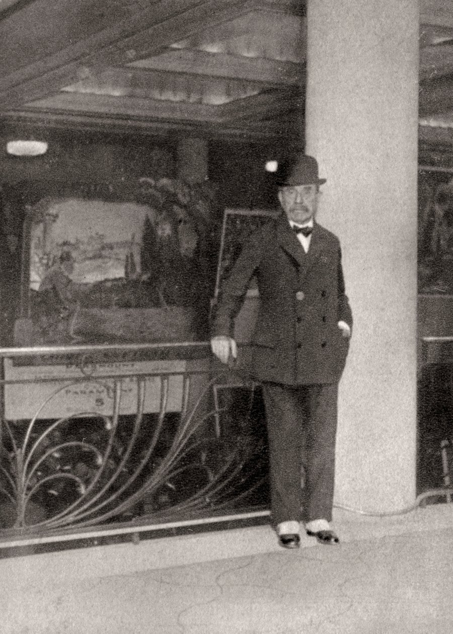 ポールブルジェ、フランスの小説家で評論家、1928 作： 不明
