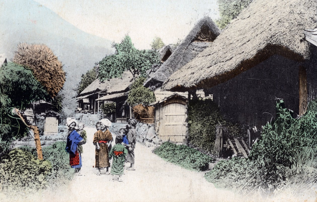 農民住宅、日本、20世紀 作： 不明