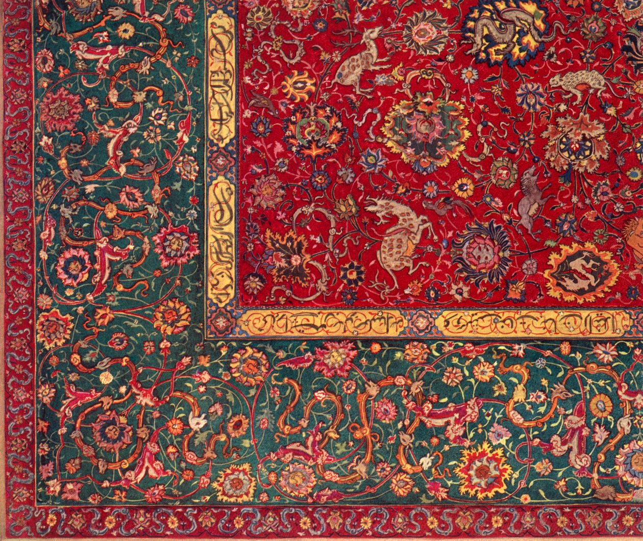 ペルシャ絨毯、c1550、1926 作： 不明
