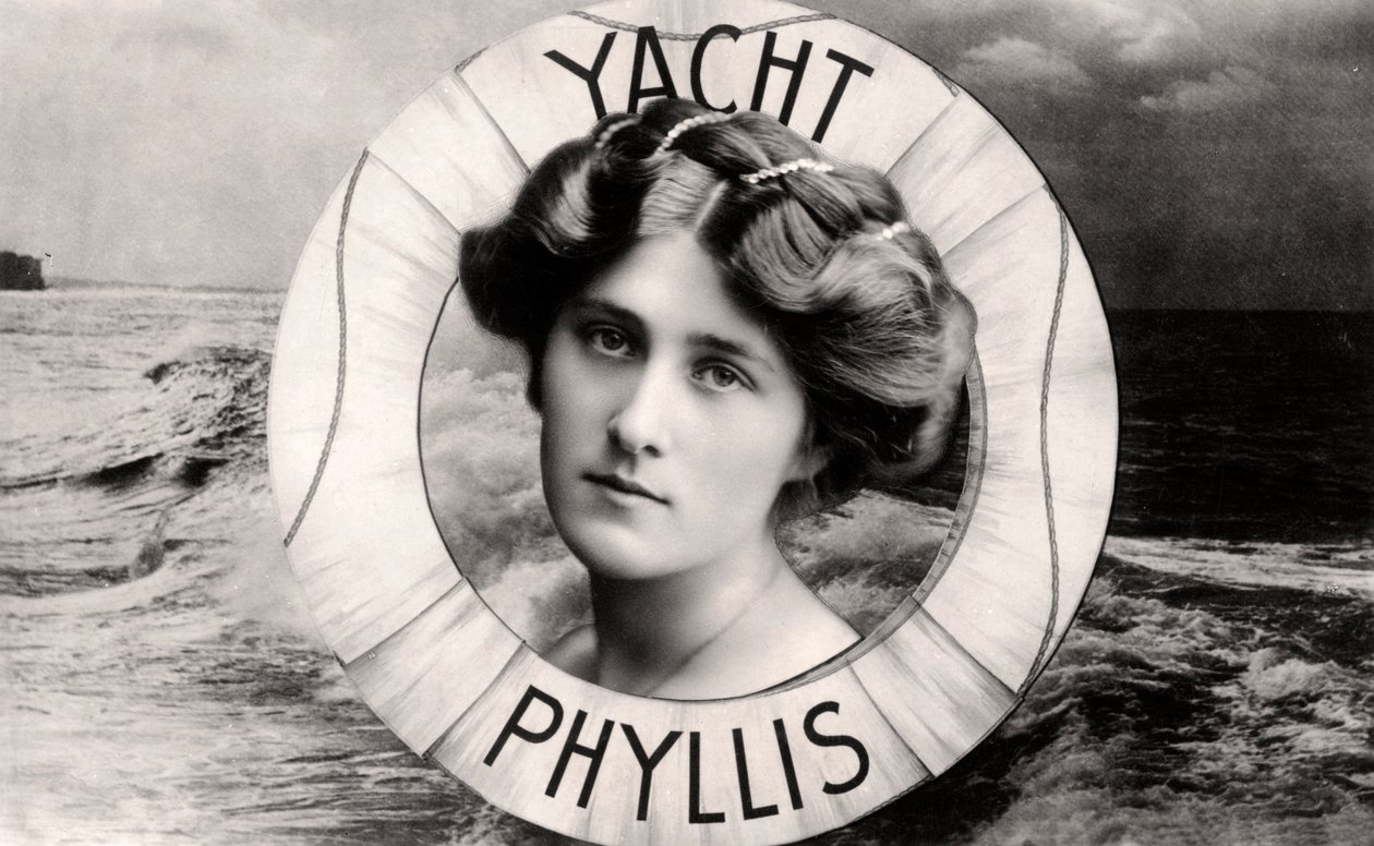 フィリスデア1890〜1975年、イギリスの女優、1907年 作： 不明