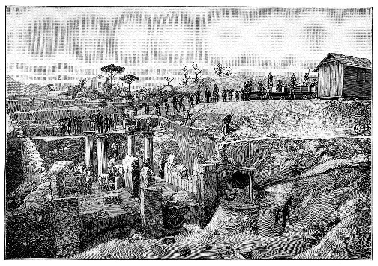 ポンペイ、イタリア、1900 作： 不明