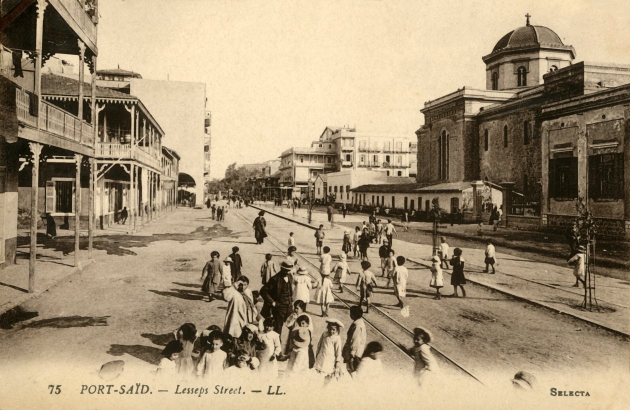 ポートは言いました。 -Lesseps Street。 -LL。、c1918-c1939。 作： 不明