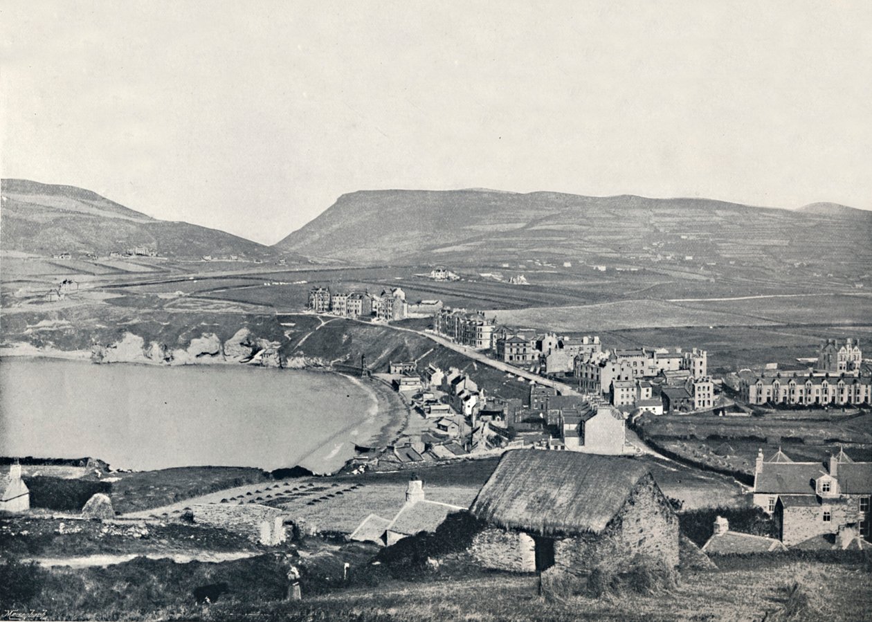ポートエリン-1895年の町とその周辺の全景 作： 不明